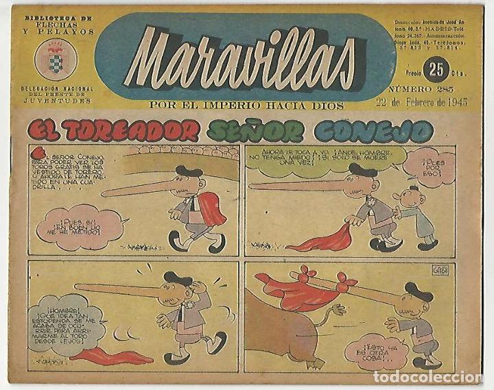 Tebeos: Fet y de las jons. Maravillas. 285. - Foto 1
