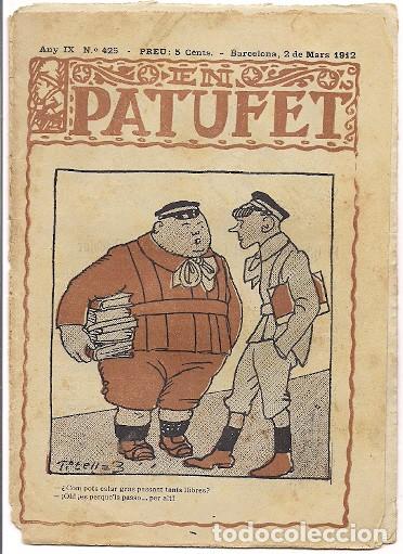 Tebeos: Bagu&ntilde;a y Cornet. En patufet. 425. - Foto 1