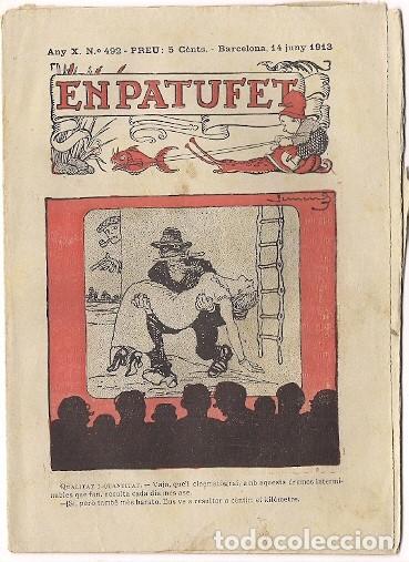 Tebeos: Bagu&ntilde;a y Cornet. En patufet. 492. - Foto 1
