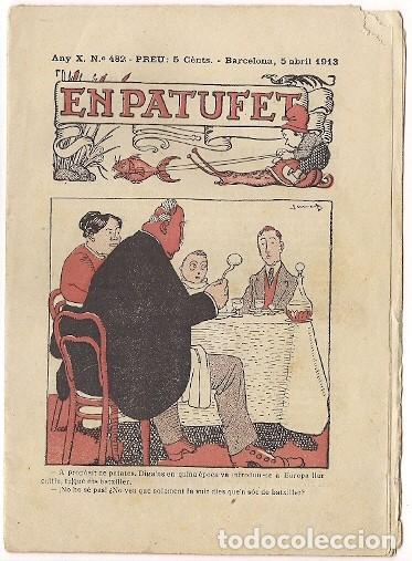 Tebeos: Bagu&ntilde;a y Cornet. En patufet. 482 - Foto 1