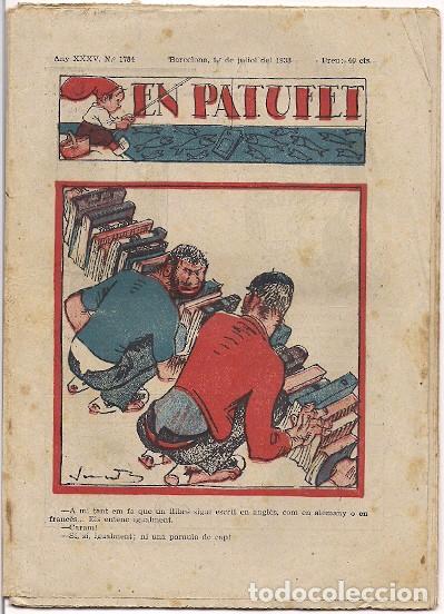 Tebeos: Bagu&ntilde;a y Cornet. En patufet. 1784. - Foto 1