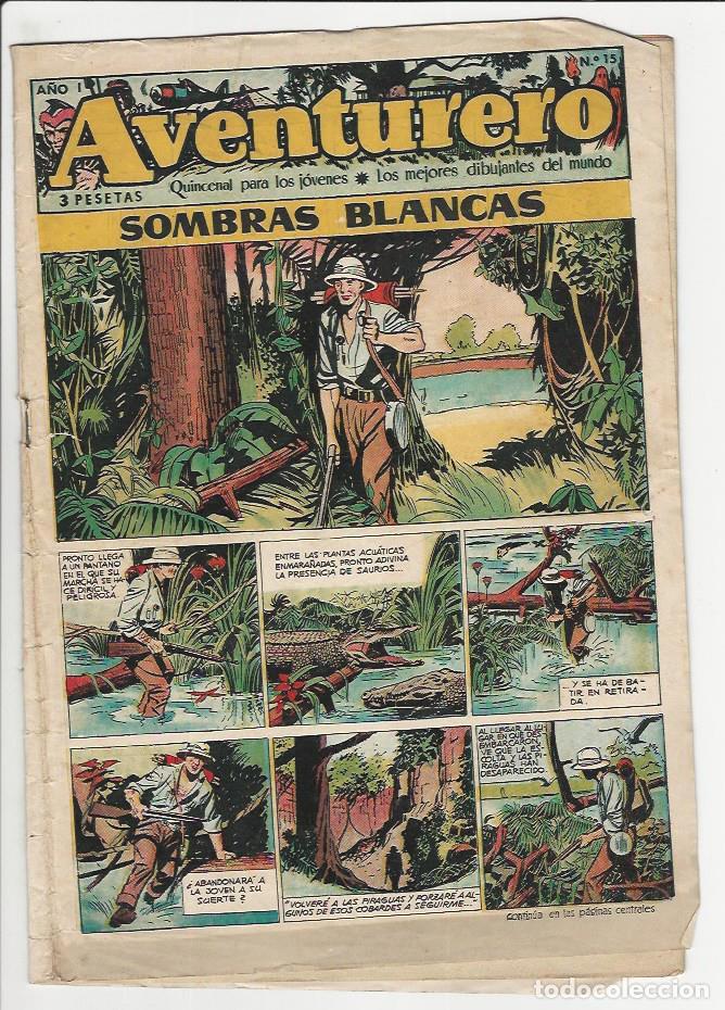 Tebeos: Futuro. Aventurero. 15. - Foto 1