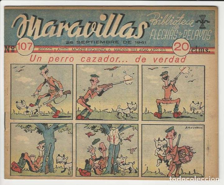 Tebeos: Fet y de las jons. Maravillas. 107. - Foto 1
