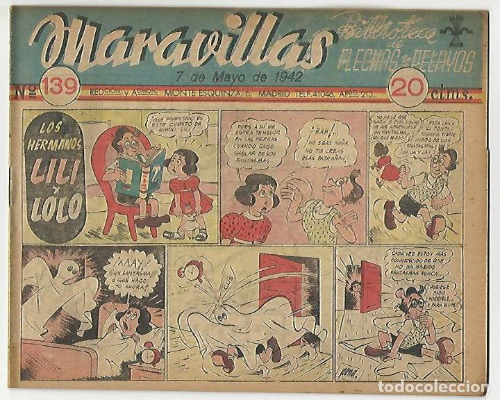 Tebeos: Fet y de las jons. Maravillas. 139. - Foto 1