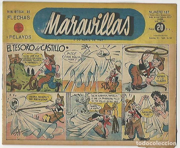Tebeos: Fet y de las jons. Maravillas. 187. - Foto 1