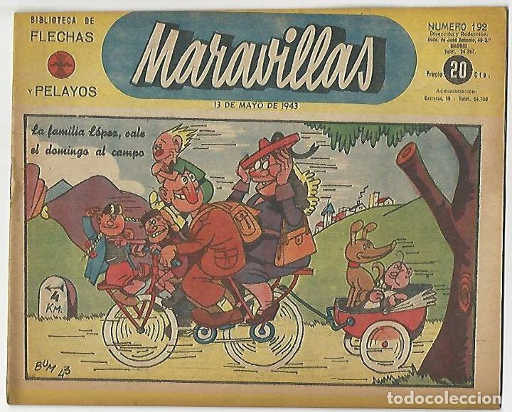 Tebeos: Fet y de las jons. Maravillas. 192. - Foto 1