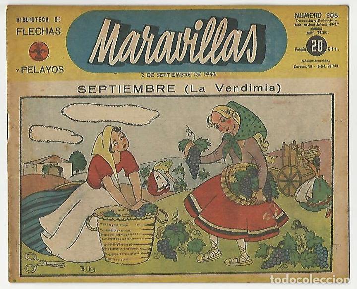 Tebeos: Fet y de las jons. Maravillas. 208. - Foto 1