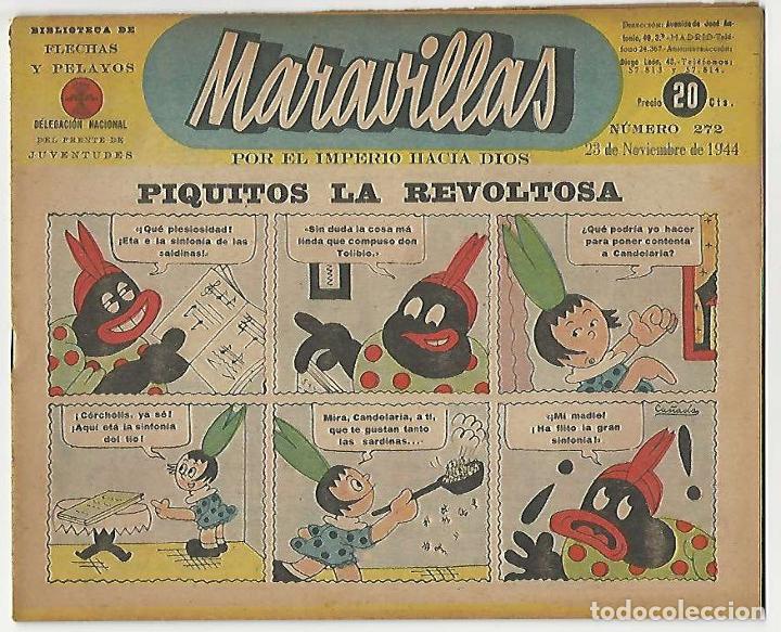 Tebeos: Fet y de las jons. Maravillas. 272. - Foto 1