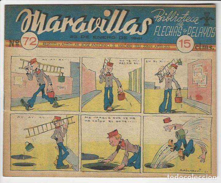 Tebeos: Fet y de las jons. Maravillas. 72. - Foto 1