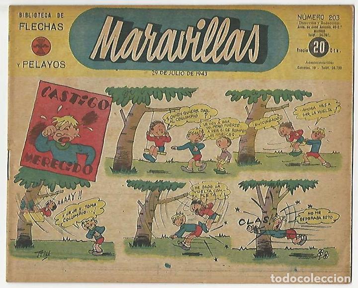Tebeos: Fet y de las jons. Maravillas. 203. - Foto 1