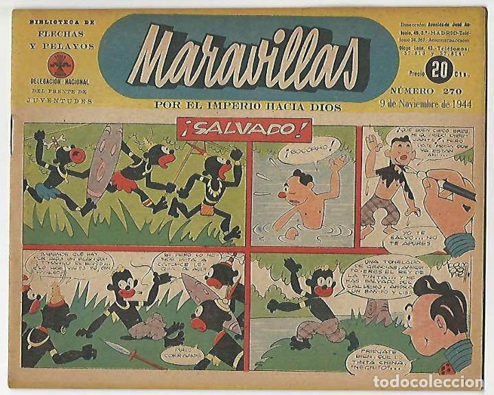 Tebeos: Fet y de las jons. Maravillas. 270. - Foto 1