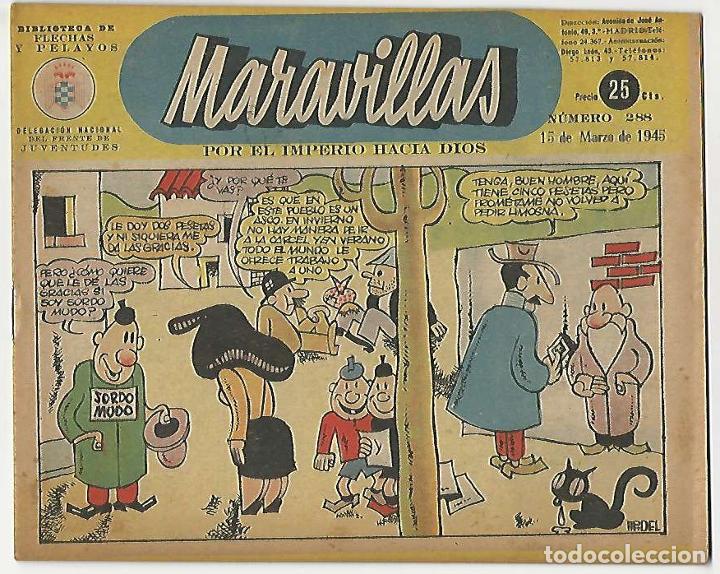 Tebeos: Fet y de las jons. Maravillas. 288. - Foto 1