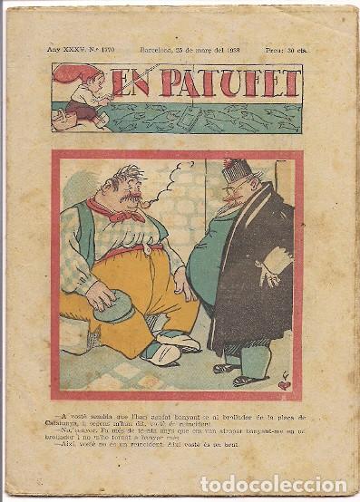 Tebeos: Bagu&ntilde;a y Cornet. En patufet. 1770. - Foto 1