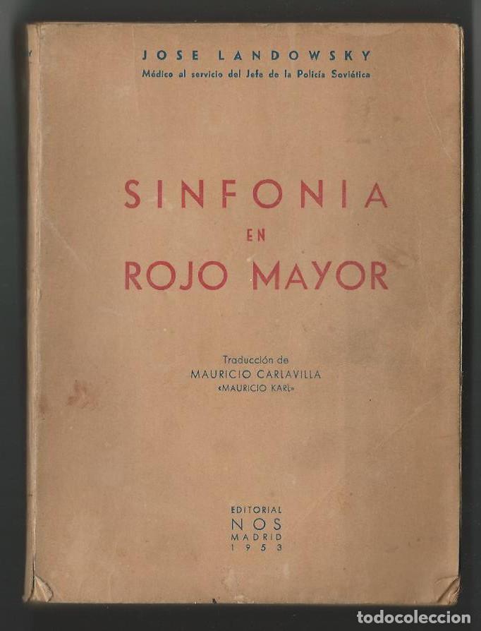 Tebeos: Nos. Sinfon&iacute;a en rojo Mayor. Landowsky. - Foto 1