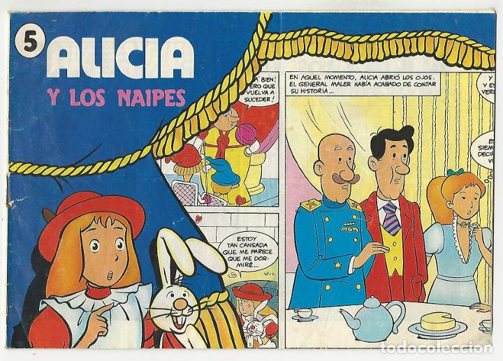 Tebeos: Gepsa. Cuetara. Alicia. 5. Y los naipes. - Foto 1