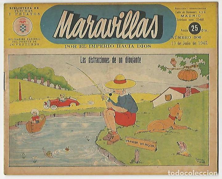 Tebeos: Fet y de las jons. Maravillas. 306. - Foto 1