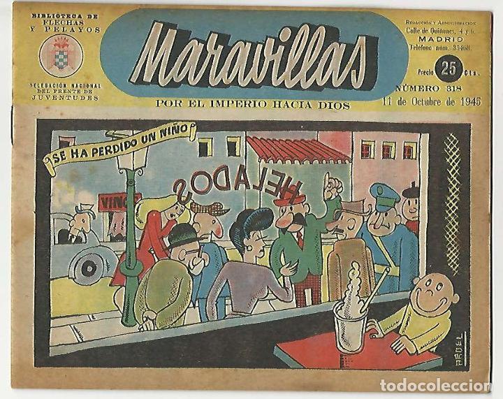 Tebeos: Fet y de las jons. Maravillas. 318. - Foto 1