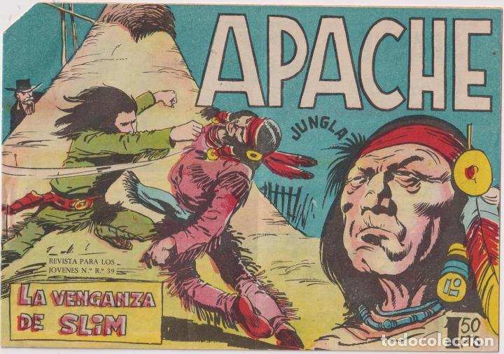 Tebeos: Apache n&ordm; 55. Maga 1958. ESCASO - Foto 1