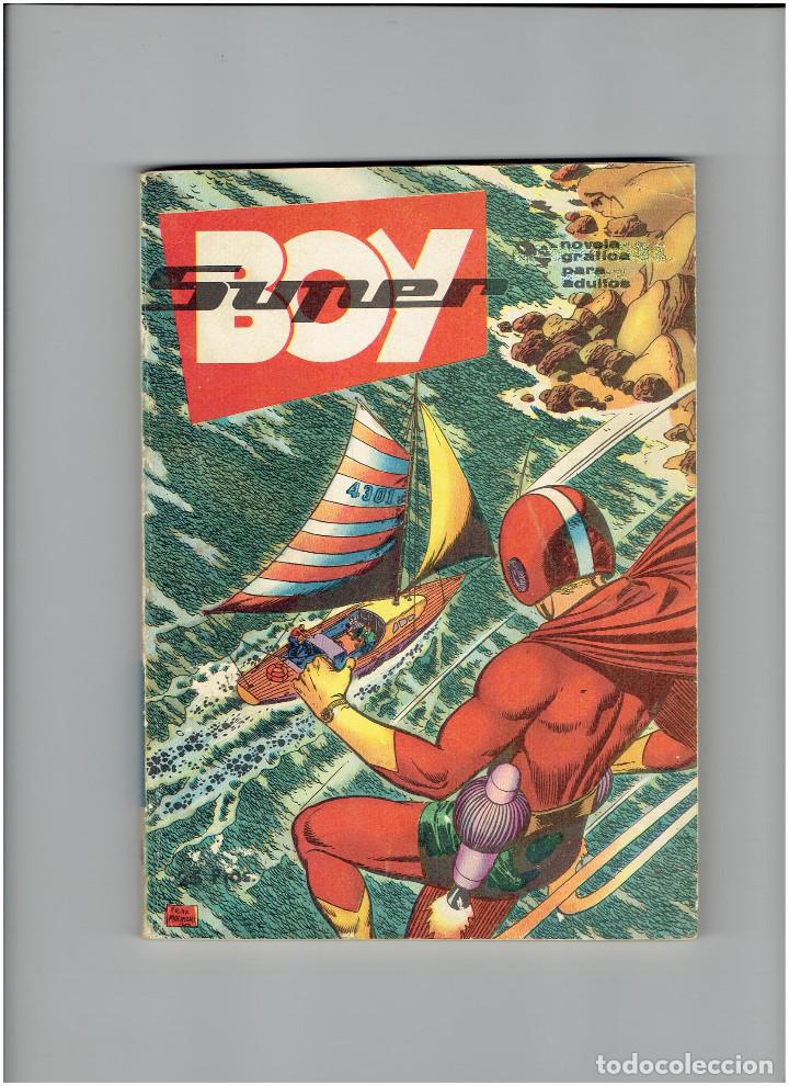 Tebeos: Archivo * SUPER BOY * N&ordm; 4 * EDICIONES BOIXHER 1969 * - Foto 1