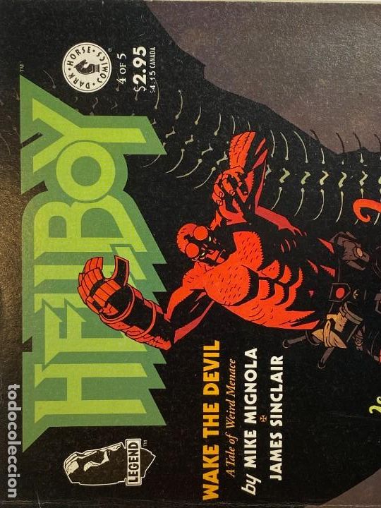 Tebeos: HELLBOY Original en Ingles n&ordm; 4 Primera edici&oacute;n 1996 - Foto 2