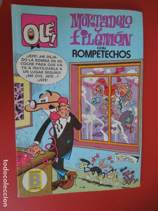 Tebeos: MORTADELO Y FILEMON CON ROMPETECHOS N&ordm; 251 -M42 - EDICIONES B 1987 - Foto 1