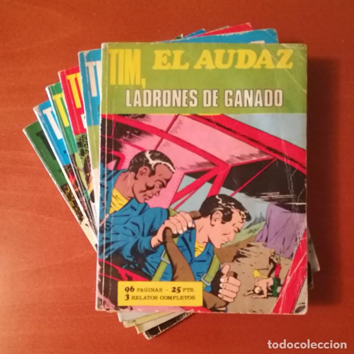 Tebeos: TIM EL AUDAZ EUREDIT COMPLETA 6 N&ordm;. - Foto 1