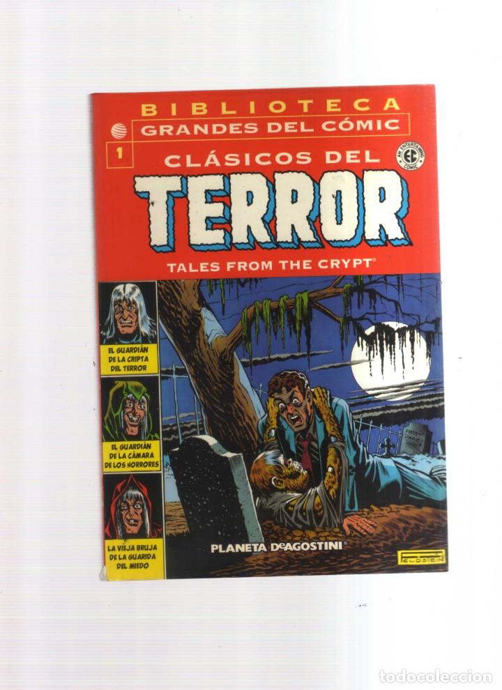 Tebeos: TERROR N,1 BIBLIOTECA GRANDES DE COMIC - Foto 1