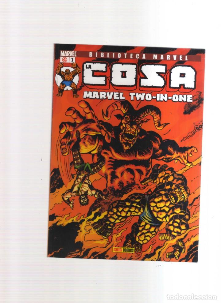 Tebeos: LA COSA N.7 BIBLIOTECA MARVEL - Foto 1