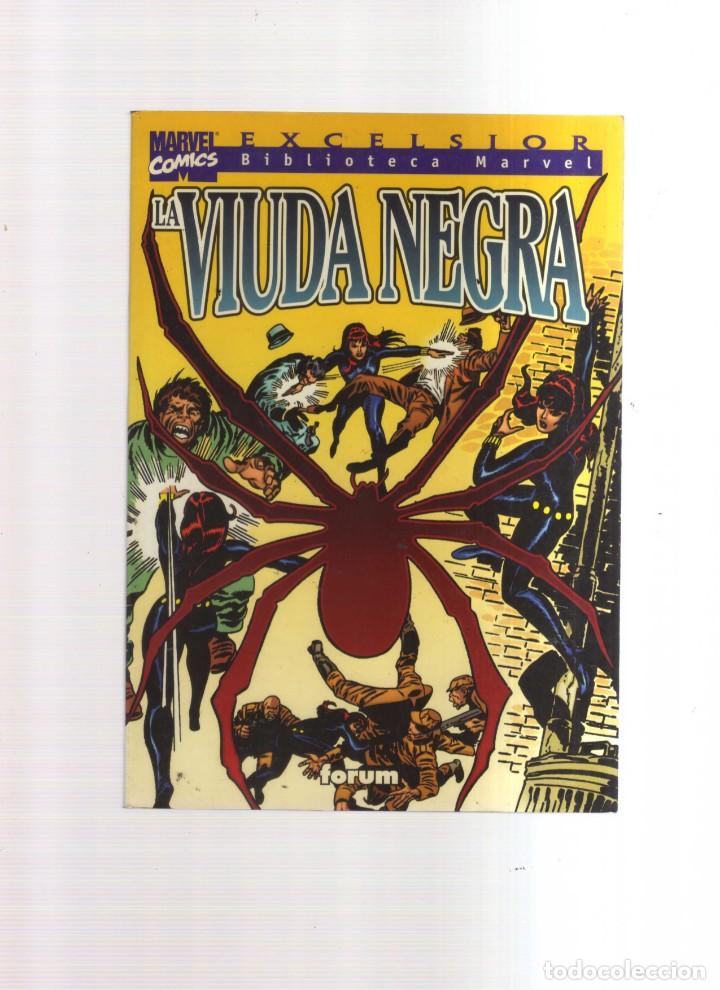 Tebeos: LA VIUDA NEGRA BIBLIOTECA MARVEL EXCELSIOR - Foto 1