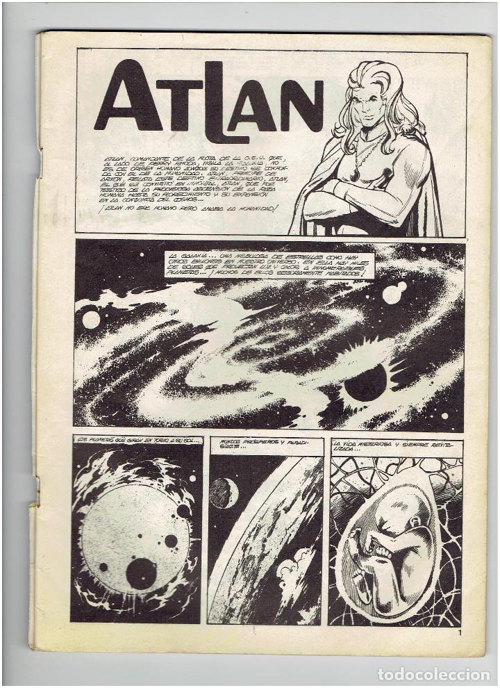 Tebeos: Archivo * ATLAN * N&ordm; 1 * DS EDITORS S.A. 1981 * - Foto 2