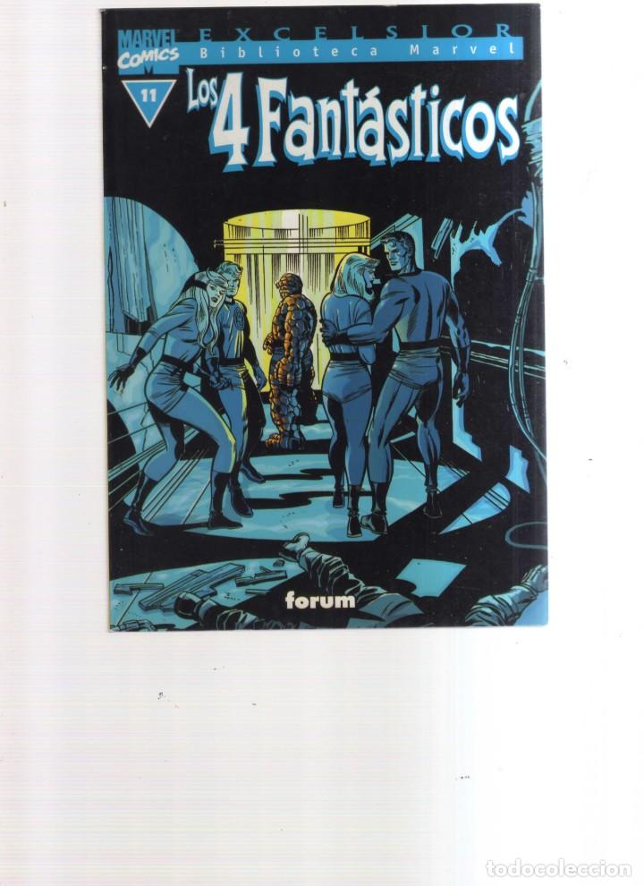 Tebeos: LOS 4 FANTASTICOS EXCELSLOR BIBLIOTECA MARVEL N,11 - Foto 1