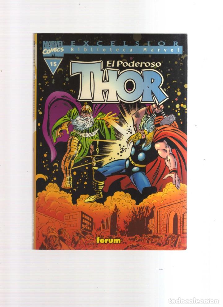 Tebeos: THOR EL PODEROSO EXCELSIOR BIBLIOTECA MARVEL N,15 - Foto 1