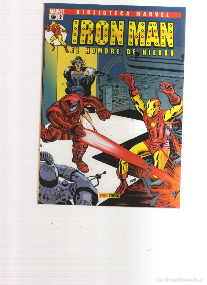 Tebeos: IRON MAN EL HOMBRE DE HIERRO BIBLIOTECA MARVEL N,2 - Foto 1