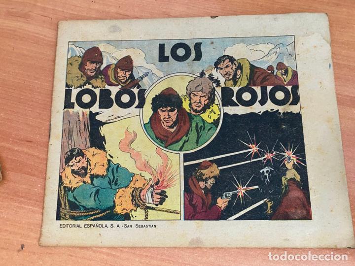 Tebeos: LOS LOBOS ROJOS (ORIGINAL ESPA&Ntilde;OLA) (COB204) - Foto 1