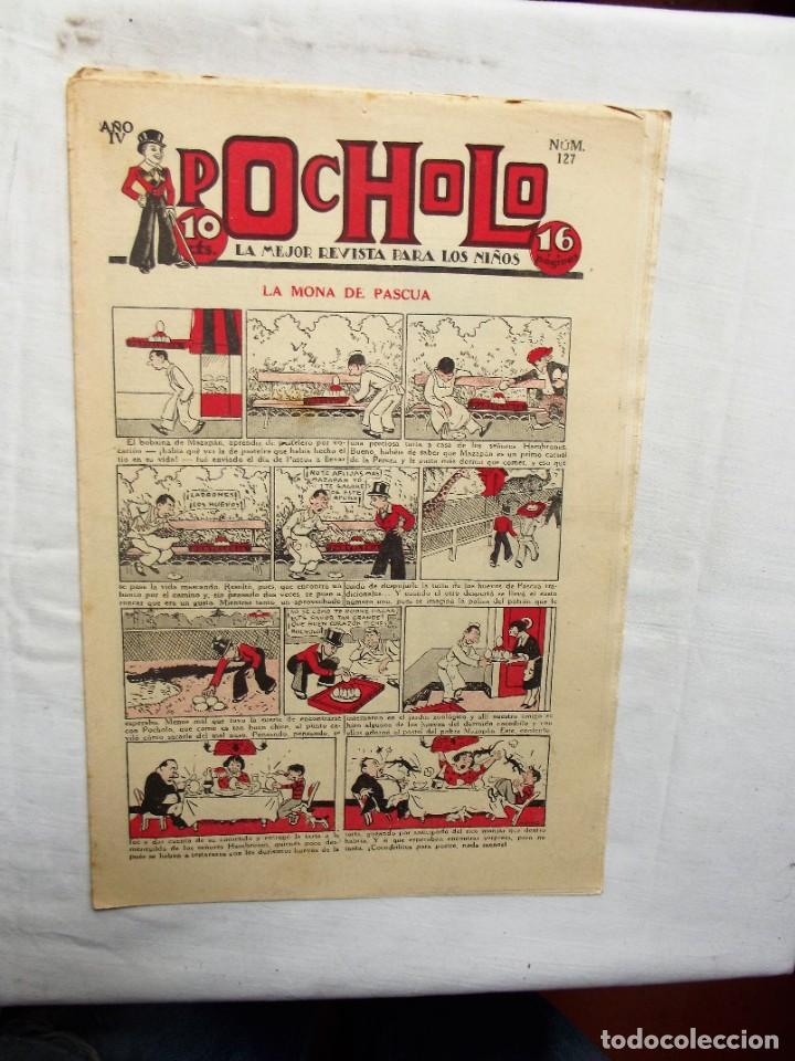 Tebeos: POCHOLO N&ordm; 127 LA MONA DE PASCUA - Foto 1