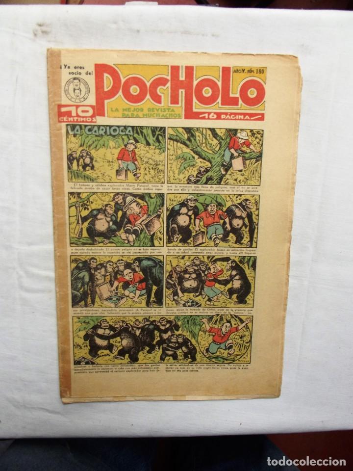 Tebeos: POCHOLO N&ordm; 180 LA CARIOCA - Foto 1