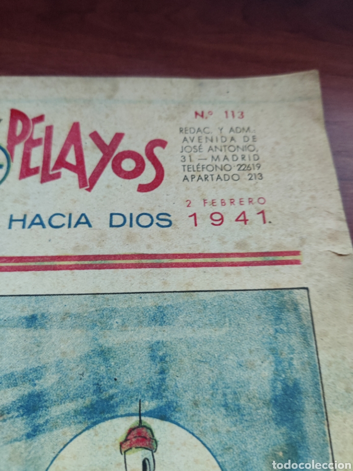 Tebeos: ESTAMOS LIQUIDANDO. Flechas y Pelayos n&uacute;mero 113 a&ntilde;o 1941 - Foto 2