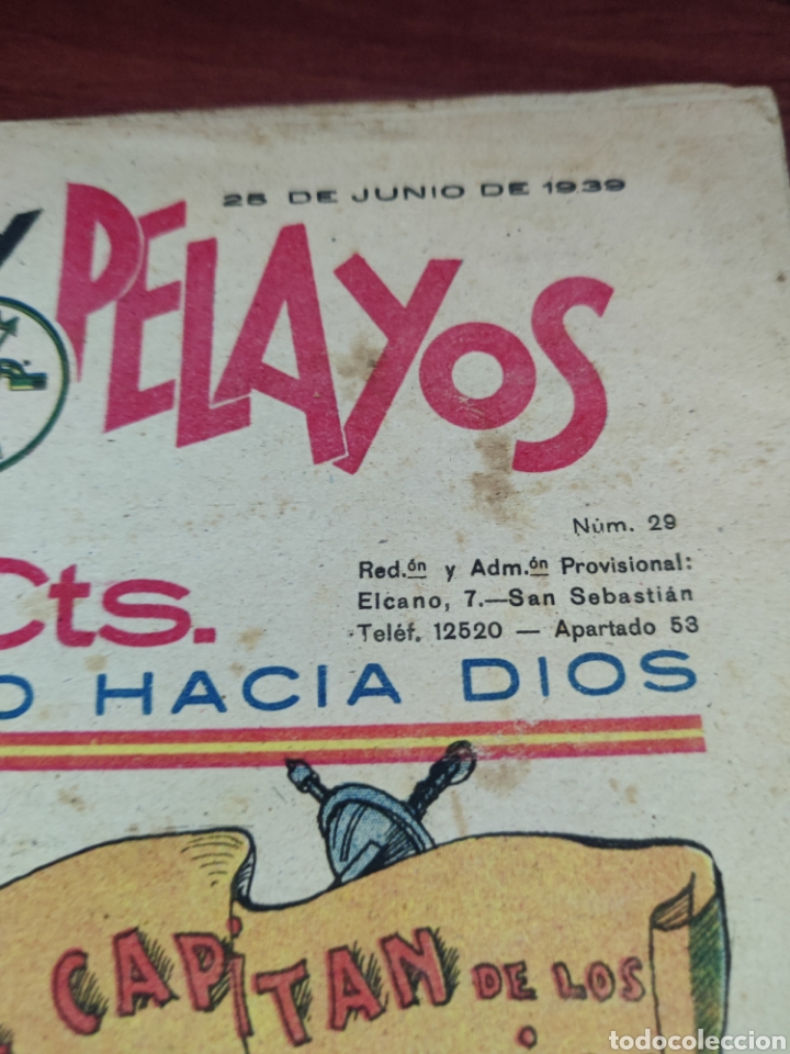 Tebeos: Flechas y Pelayos n&uacute;mero 29 a&ntilde;o 1939 - Foto 2