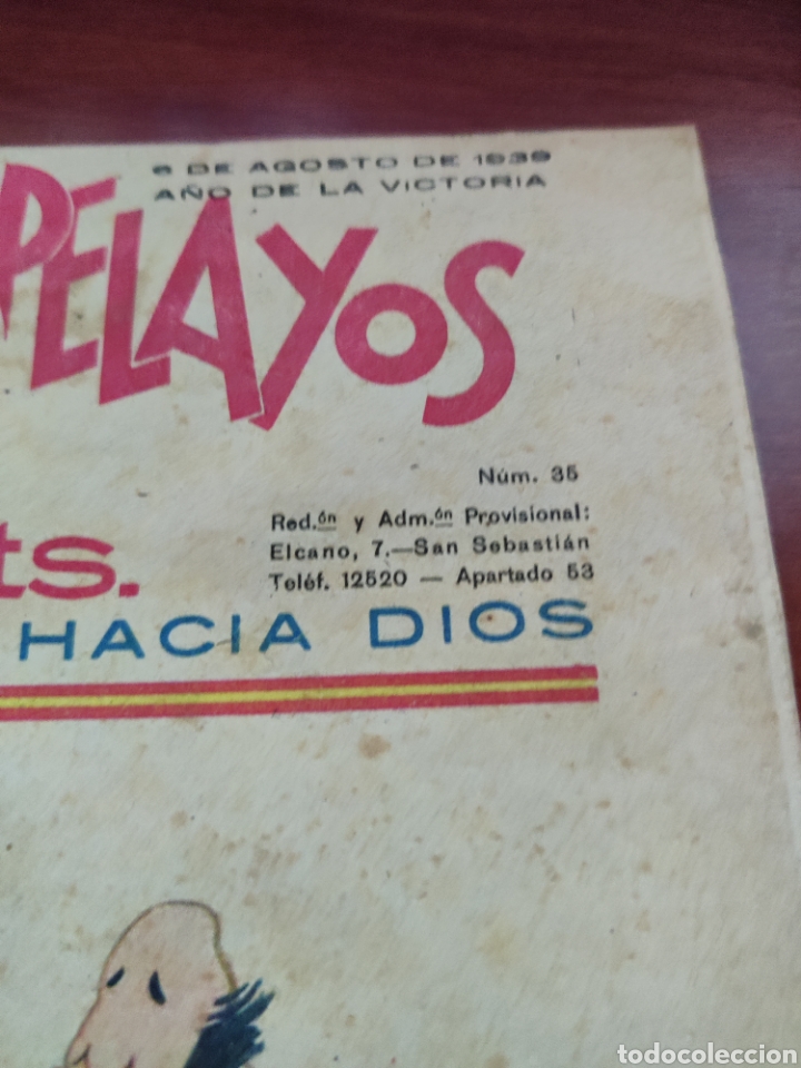 Tebeos: Flechas y Pelayos n&uacute;mero 35 a&ntilde;o 1939 - Foto 2