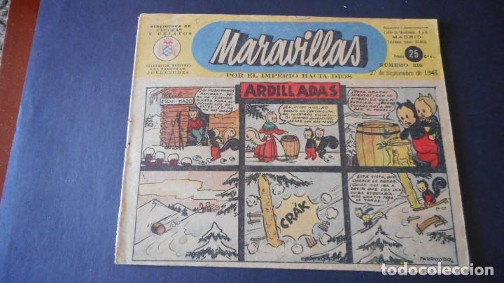 Tebeos: MARAVILLAS N&ordm; 316 - Foto 1