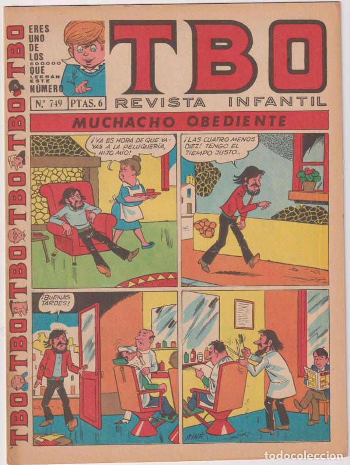 Tebeos: TBO n&ordm; 749. Buigas. &iexcl;IMPECABLE! - Foto 1
