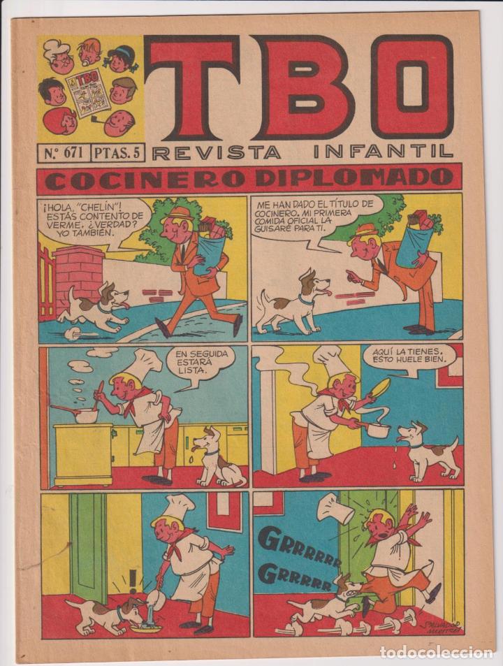 Tebeos: TBO n&ordm; 671. Buigas. - Foto 1
