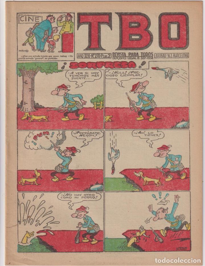 Tebeos: TBO n&ordm; 270. Buigas. &iexcl;IMPECABLE! - Foto 1