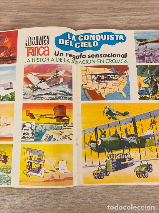 Tebeos: TRINCA REVISTA N&ordm; 3 CON LOS CROMOS. LOS GUERRILLEROS. DONCEL 1970 - Foto 2
