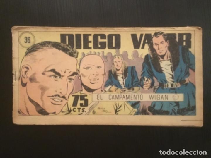 Tebeos: Comic Diego Valor editorial Cid Original N&uacute;mero 36 - Foto 1