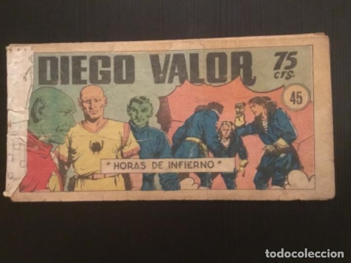 Tebeos: Comic Diego Valor editorial Cid Original N&uacute;mero 45 - Foto 1