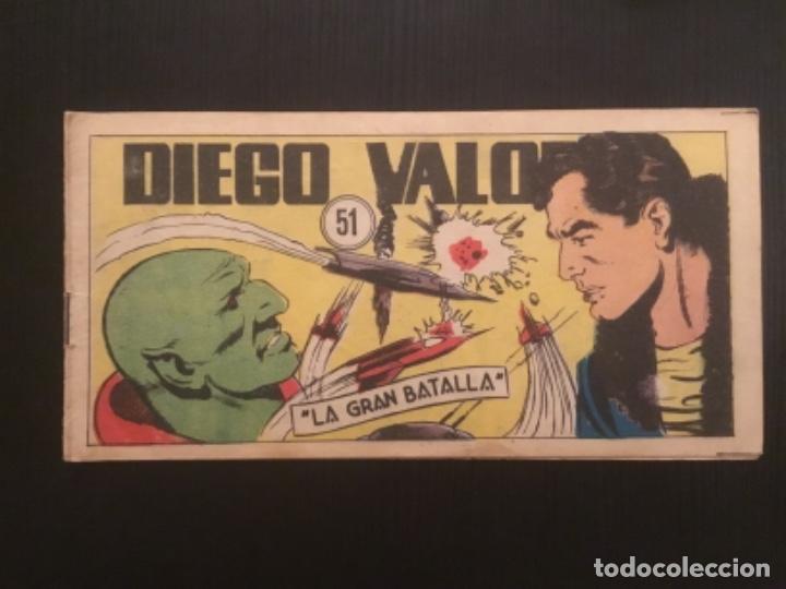 Tebeos: Comic Diego Valor editorial Cid Original N&uacute;mero 51 - Foto 1