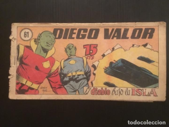 Tebeos: Comic Diego Valor editorial Cid Original N&uacute;mero 61 - Foto 1