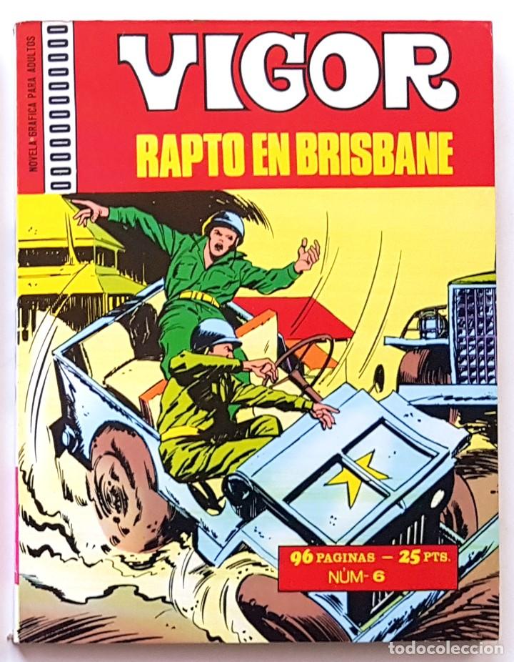 Tebeos: COLECCION COMPLETA VIGOR 6 NUMEROS 1&ordf; EDICION EUREDIT MUY BUEN ESTADO 1970
