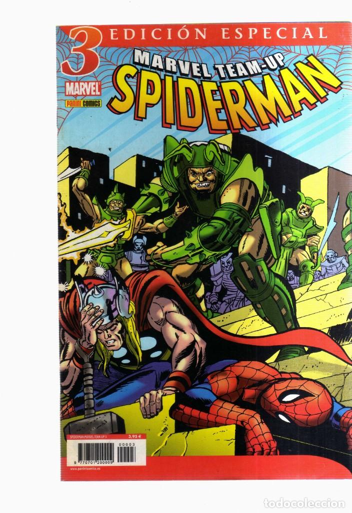 Tebeos: SPIDERMAN N,3 MARVEL TEAM - UP EDICION ESPECIAL - Foto 1